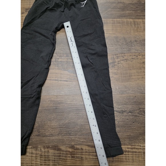 GYMSHARK Women's Vital Seamless 2.0 Leggings Black Marl Size XS/S - Picture 2 of 4